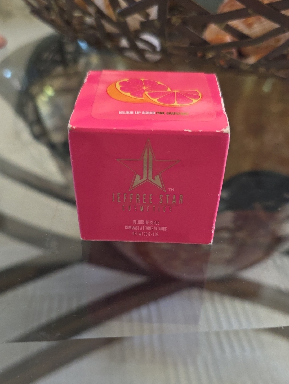Jeffree Star Pink Lip Scrub Box